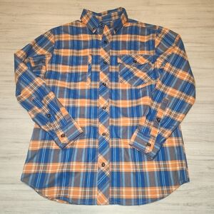 Alaskan Hardgear By Dulth Button Down Shirt Men's Standard Fit Size Medium L2